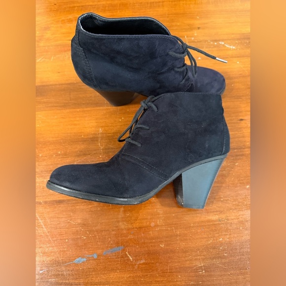 Dolce Black Ankle Boots - Picture 5 of 6